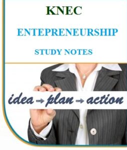 business plan knec notes