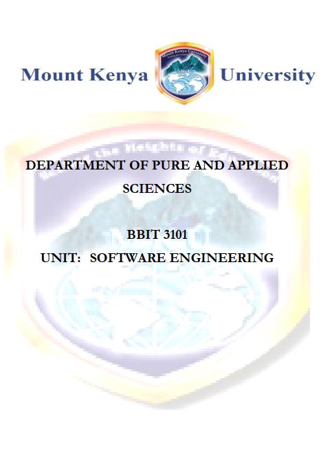 KCA Software engineering