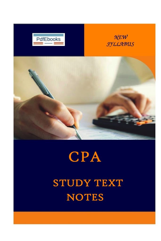 CPA PDF Study text notes