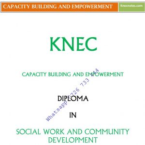 Capacity Building and Empowerment notes KNEC