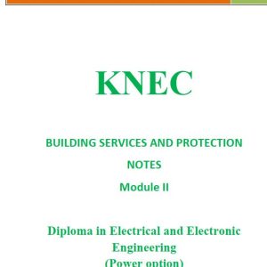 Building Services and Protection Pdf Notes