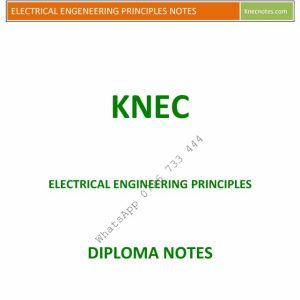 Electrical Engineering Principles notes