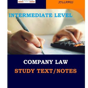 Company Law notes KASNEB CPA