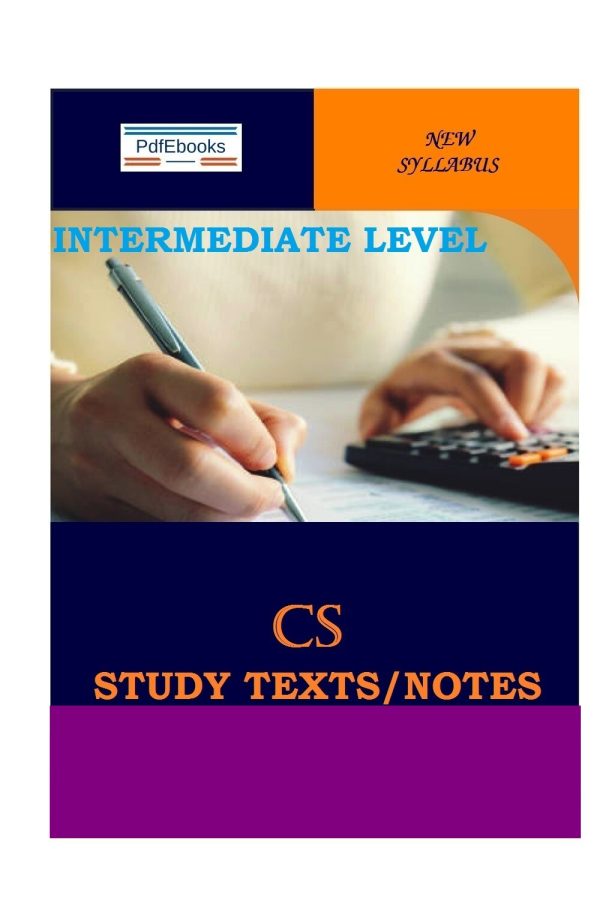 CS Intermediate Level pdf notes