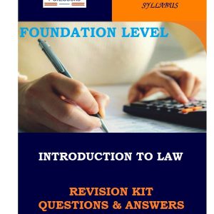 Introduction to Law Topically Arranged Revision Kit (Questions & Answers)