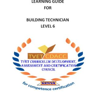 CBET Building Technician Level 6