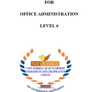 CBET Office Administration Level 6 TVET CDACC