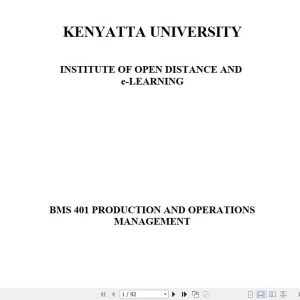 BMS 401 Production & Operations_Management