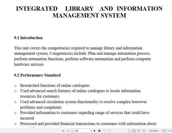 Conservation and Preservation of Information Materials Pdf notes TVET CDACC Level 6