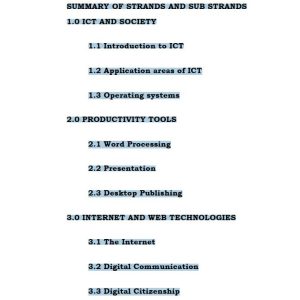 Grade 10 ICT notes Term 1, 2 and 3