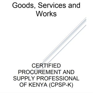 Procurement of Goods, Services & Works-CPSP